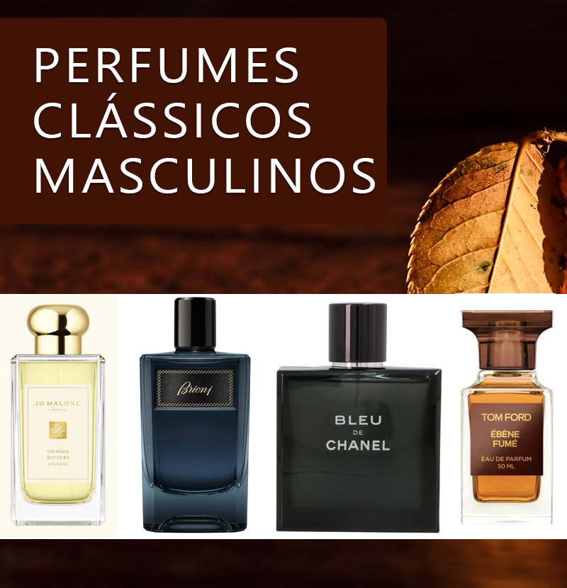 Perfumes Clássicos Masculinos