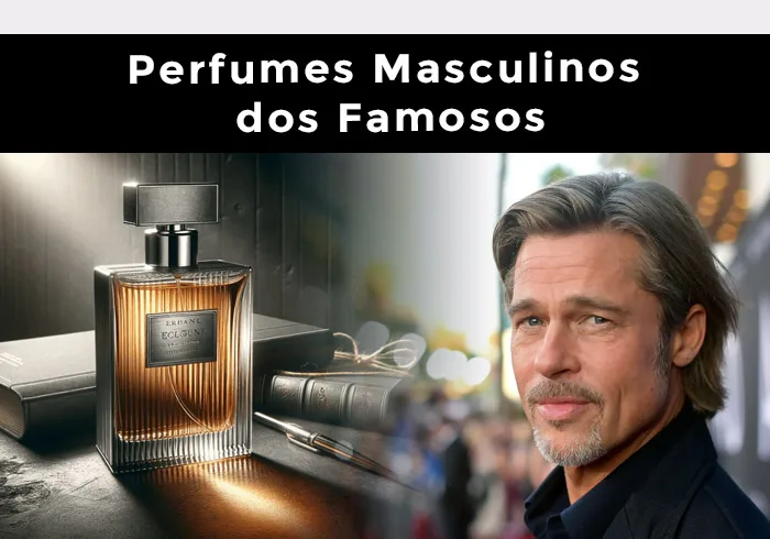 Perfumes Masculinos dos Famosos