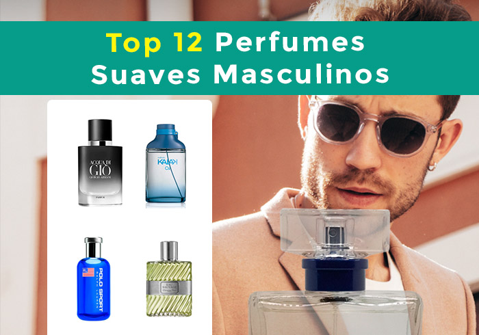 Top 12 Perfumes Suaves Masculinos