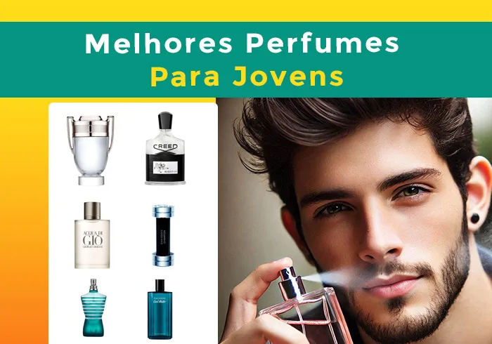 Perfumes masculinos para jovens e adolescentes